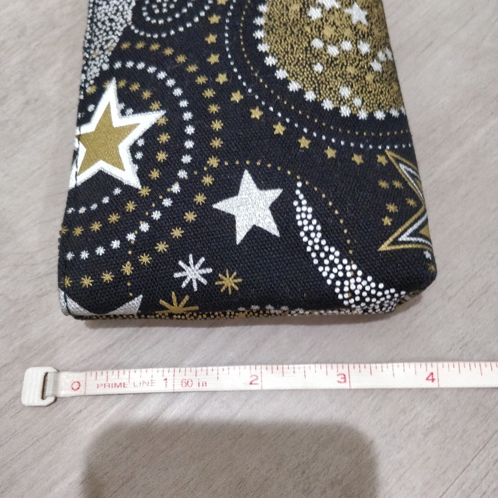 (3/$15) NWOT stars woven makeup pouch bag - Picture 6 of 7